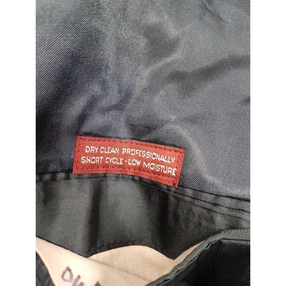 Vtg Jos A Bank Clothiers Blazer Mens Navyblue Sport Coat Sz 46 Gold Buttons - Picture 7 of 7